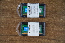 Load image into Gallery viewer, Crucial 8GB (2 x 4GB) DDR3L 1600 (PC3-12800) 204-Pin SODIMM Laptop RAM