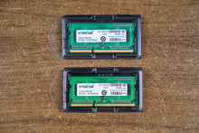 Load image into Gallery viewer, Crucial 4GB (2 x 2GB) DDR3-1333 (PC3-10600) 204-Pin SODIMM Laptop RAM