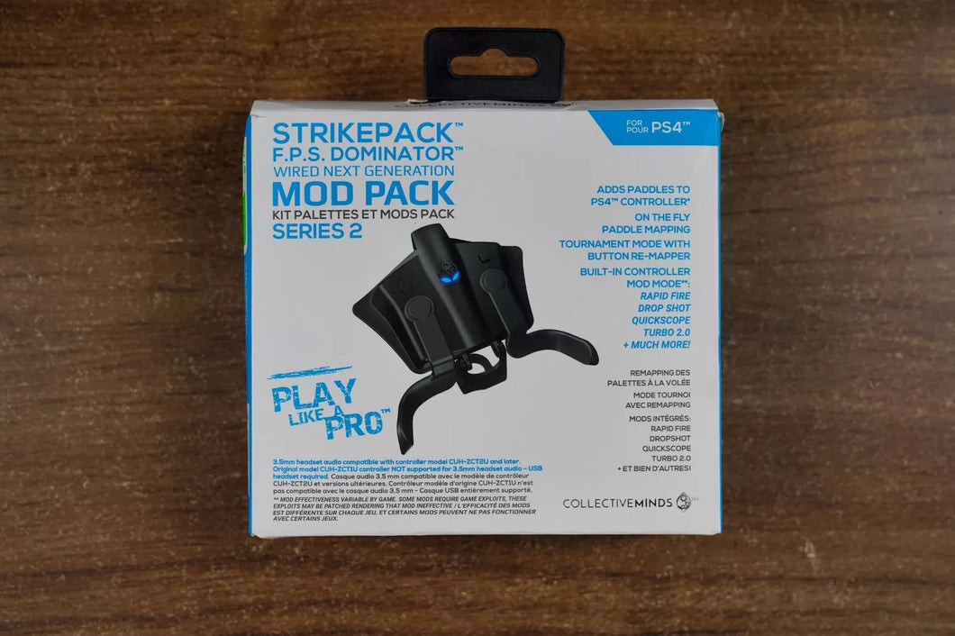 FPS Dominator Black Mod Pack Series 2 PS4 Collective Minds Strike Pack Control