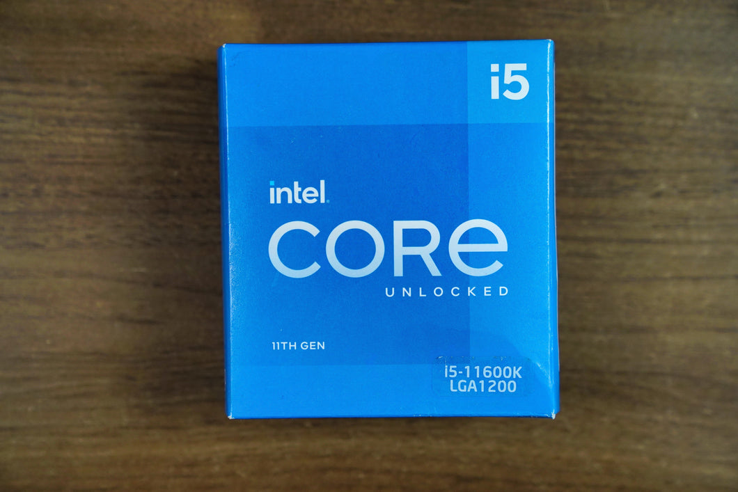 Intel Core i5-11600K 6-Core 12-Thread 3.9 GHz LGA 1200 Processor CPU (NEW)