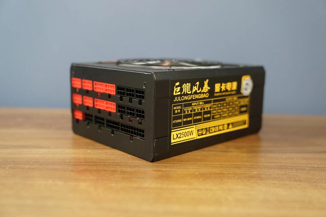 Julongfengbao LX2500W 2500W Full Modular RGB PSU Power Supply PSU