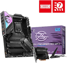 Load image into Gallery viewer, MSI MPG Z790 CARBON MAX WIFI II LGA 1700 DDR5 Intel ATX Motherboard
