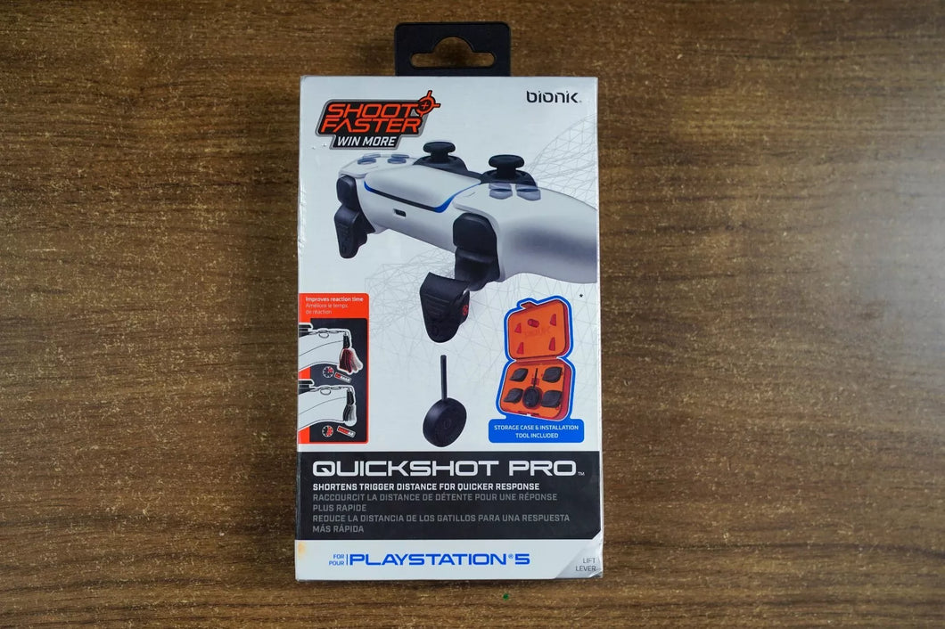 Bionik Quickshot Pro For PlayStation 5