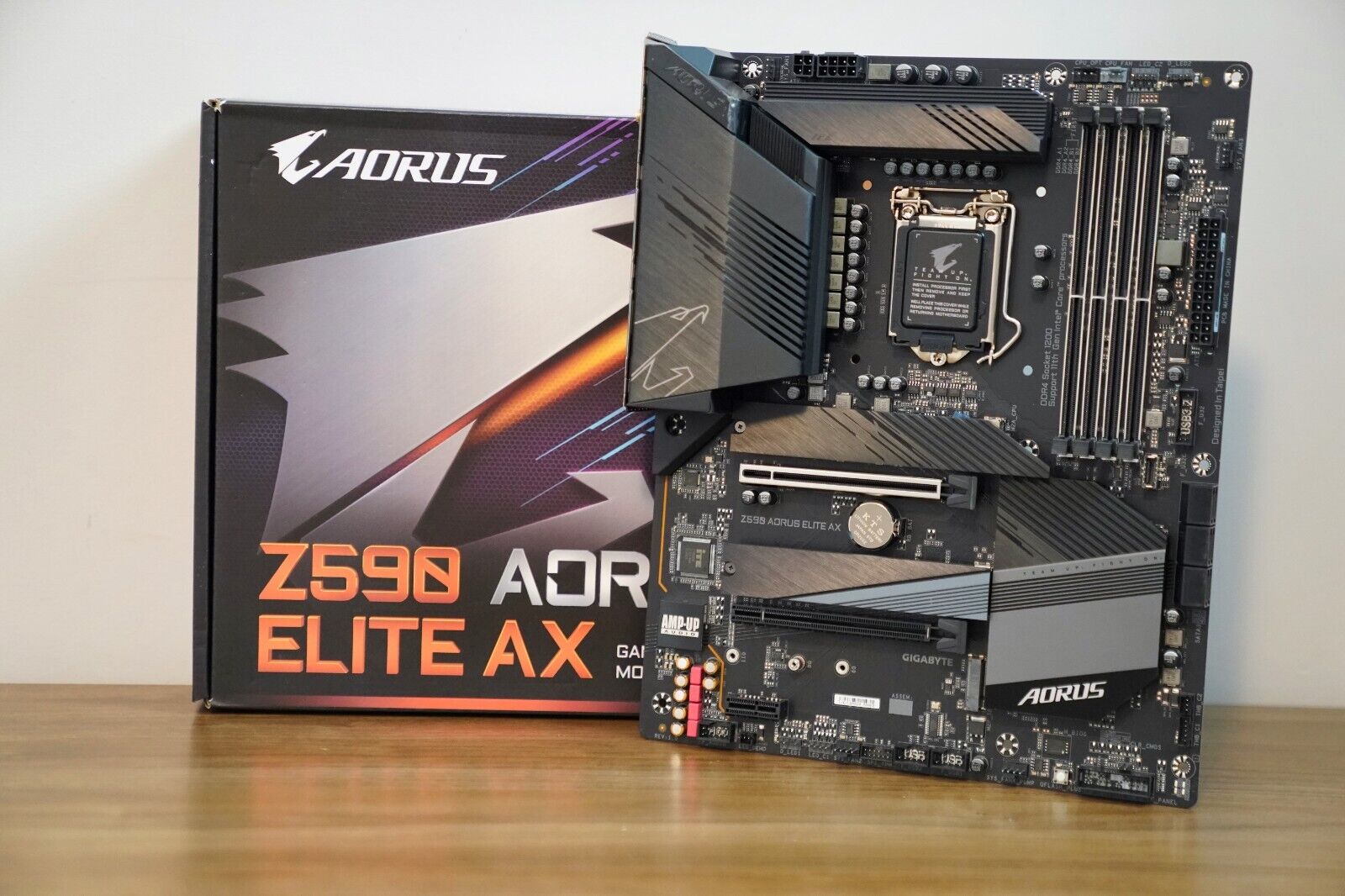 GIGABYTE Z590 AORUS ELITE AX LGA 1200 Intel ATX Motherboard