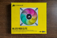 Load image into Gallery viewer, CORSAIR iCUE ML120 RGB ELITE 120mm White Single Fan
