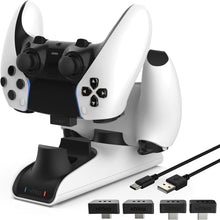 Load image into Gallery viewer, Nyko Charge Base Edge Dual Controller Charging Station For PlayStation 5 PS5
