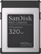 Load image into Gallery viewer, SanDisk 320GB PRO-Cinema CFexpress Type B Card
