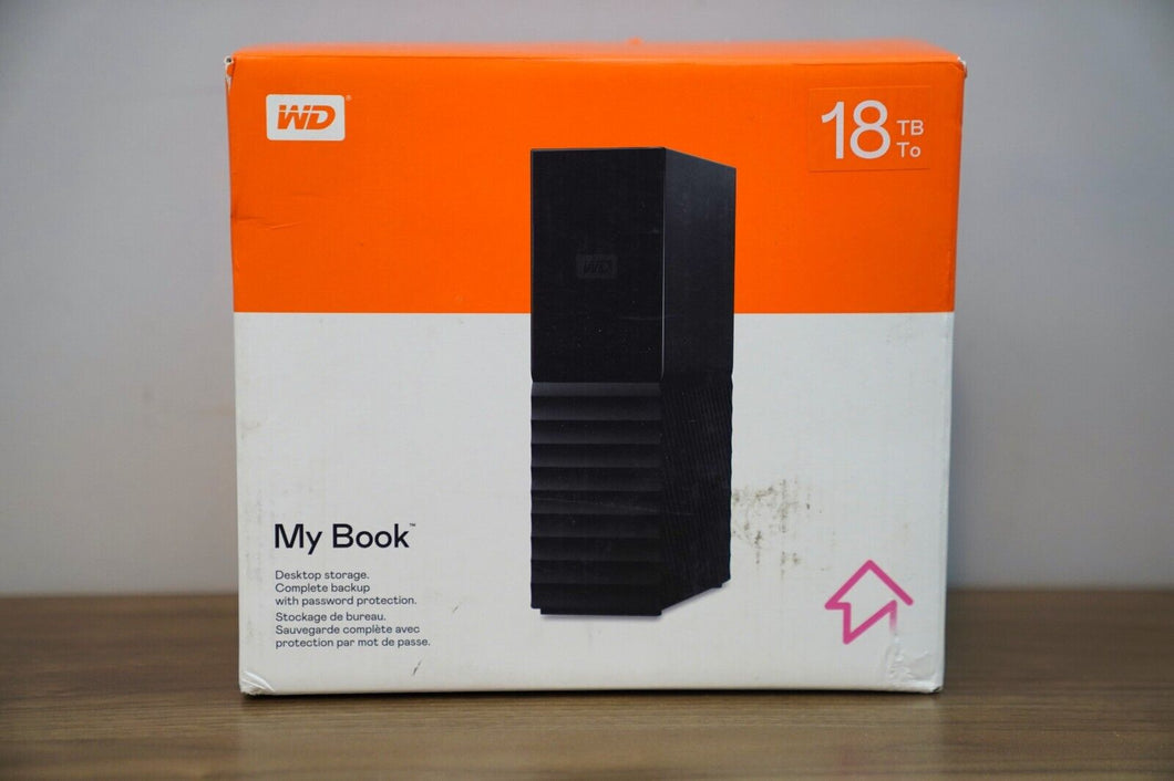 WD My Book 18TB USB 3.0 External Hard Drive HDD