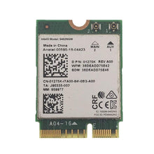 Load image into Gallery viewer, Intel Dual Band Wireless-AC Bluetooth 4.2/5.0 M.2 WiFi Card
