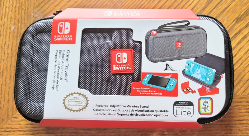 RDS Game Traveler Case Bundle for Switch Lite - Black